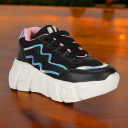 Lil Lollipop Girls Colourblocked Lace-Ups Sneakers-image-35
