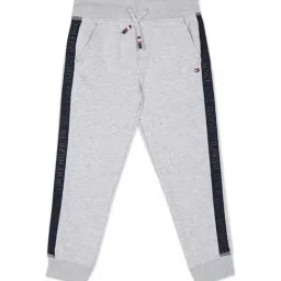 Tommy Hilfiger Kids Grey Solid Joggers-picture-16