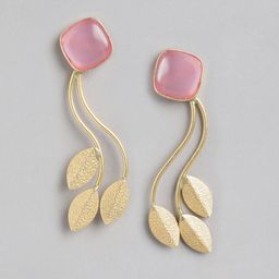 Anouk Gold-Plated Beaded Contemporary Drop Earrings-19