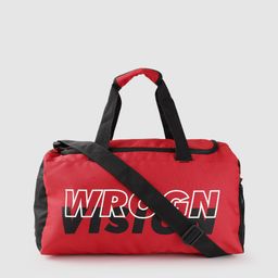 WROGN Brand Logo Printed Medium Duffel Bag-23
