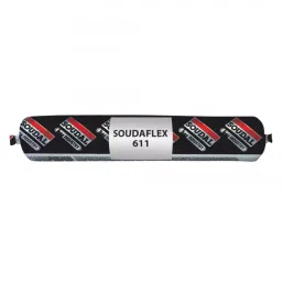 Soudal Soudaflex 611 600 ml White Polyurethane Sealant (Pack of 6)-1
