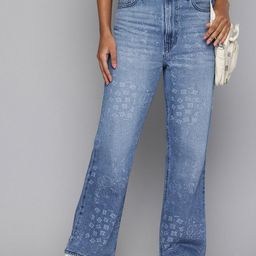 Levis Women Pure Cotton Bootcut High-Rise Light Fade Printed Jeans-image-55