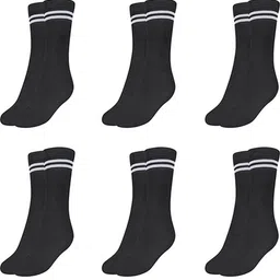 MUKHAKSH Unisex Black Socks-picture-38