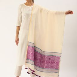 ArtEastri Woven Design Pure Cotton Dupatta-picture-31