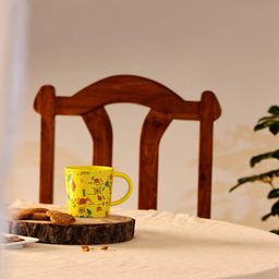 Chumbak Yellow Printed Ceramic Mug-image-15