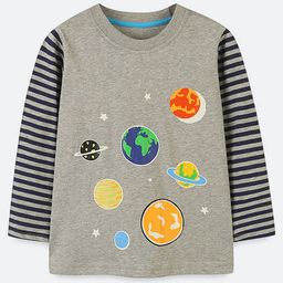 Oh Rare Boys Printed Applique T-shirt-image-67