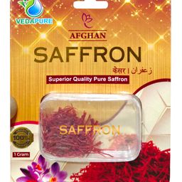 VEDAPURE 100% Afghan Saffron - 1 gm-image-4