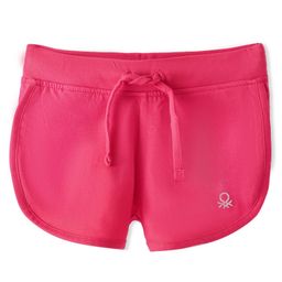 UCB Cotton Knee Length Solid Shorts - Pink-image-13