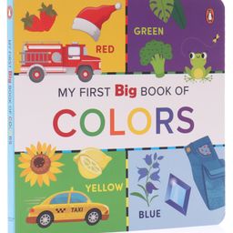 My First Big Book of Colours Board Book - English-23