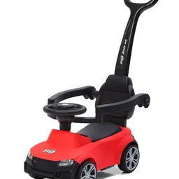 Funride Car Ride On R8 3in1 for Kids with Parent Handle, Music, Light, Backrest & Storage - 12 Months to 3 Years, Kids Indoor/Outdoor Toy Car for Boys and Girls (Upto 20 Kg)-picture-42