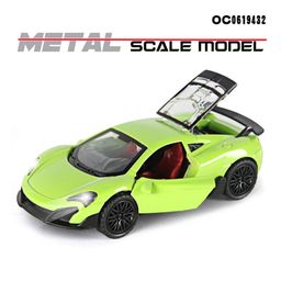SVE 1:36 MCLARN-2 Diecast Metal Pullback Toy car with Openable Doors [Colors as Per Stock]-image-84