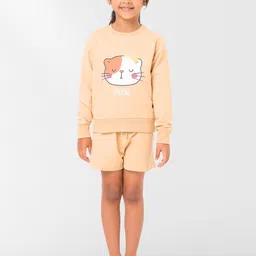 Nuego Girls Printed Shorts-image-71