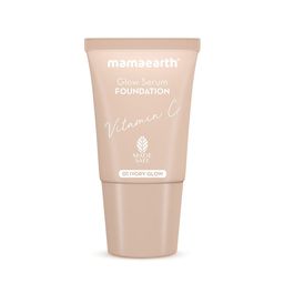 Mamaearth Glow Serum Mini Foundation With Vitamin C & Turmeric 18ml - Ivory Glow 01-58