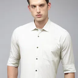 Park Avenue Pure Cotton Slim Fit Opaque Checked Formal Shirt-picture-24