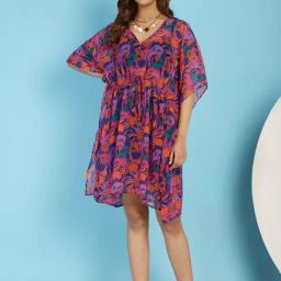 Secret Wish Multicolored Printed Kaftan-image-41