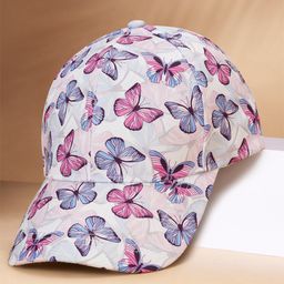 Pantaloons Junior Girls Conversational Printed Cotton Baseball Cap-picture-29