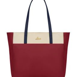 Lavie Eliana Red Leather Large Tote Bag-47