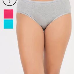 Clovia Multicolor Cotton Graphic Printed Panties, Pack Of 3-image-46