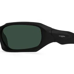 Woggles Unisex Rectangle Sunglasses with Polarised Lens image 2