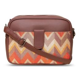 ZOUK Multicolor Printed Medium Shoulder Bag image 1
