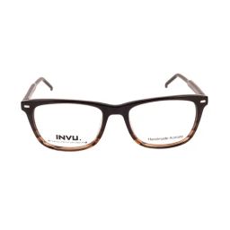 INVU A4007D Brown Full Rim Square Frame-image-80