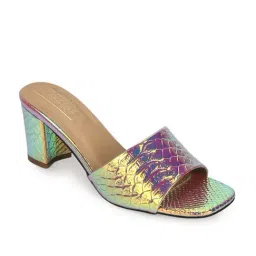 Truffle Collection Women's Gold Ethnic Sandals-image-85