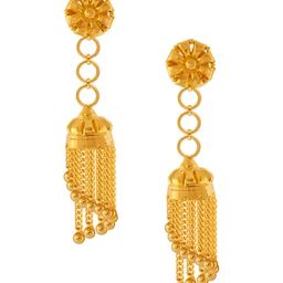 P.C. Chandra Jewellers 22k Gold Earrings for Women-picture-11