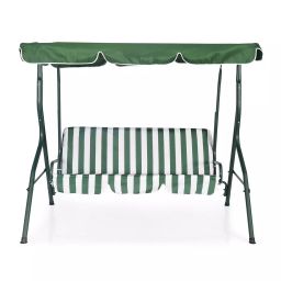 Nilkamal Leisure 3 Seater Garden Swing Green ILEI3SS-image-12