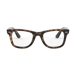 Ray-Ban Transparent Square Unisex Eye Frames image 1