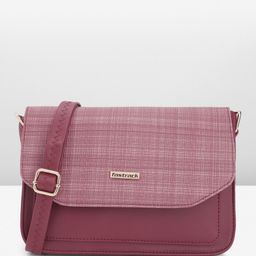 Fastrack Textured Sling Bag-4