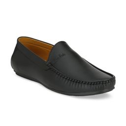 Fashion Victim Men Black Loafers-image-122