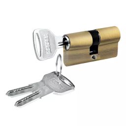 Dorset CL 500 PT 60 mm Antique Brass Finish Euro Profile Pin Cylinder Lock-image-22