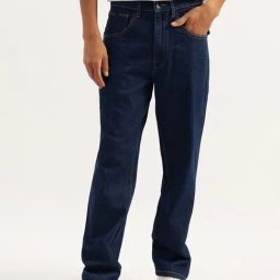 United Colors of Benetton Navy Blue Solid Jeans-image-13