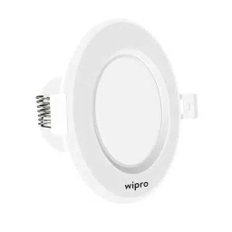 Wipro Garnet 12 W Round LED Down Light Warm White Colour 2700K, D521227-12