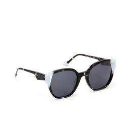 HASHTAG EYEWEAR Women Wayfarer Sunglasses with Polarised and UV Protected Lens HTMB1192_C3-14