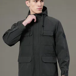 Red Tape Men Solid Hooded Jacket-picture-58