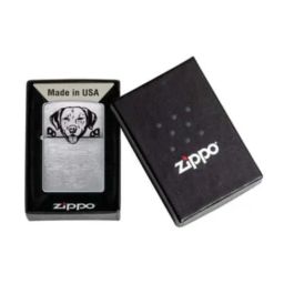 Zippo Labrador Graphic Silver Brass Windproof Pocket Lighter-image-25