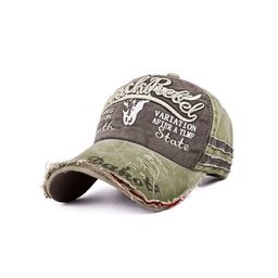 Alexvyan Men Embroidered UV Protection Pure Cotton Baseball Cap-48