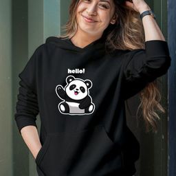 Povaxpo Women Graphic Printed Hooded Pullover Sweatshirt-picture-37