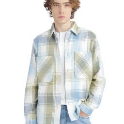 Rare Rabbit Off White Regular Fit Checks Shaket-image-96