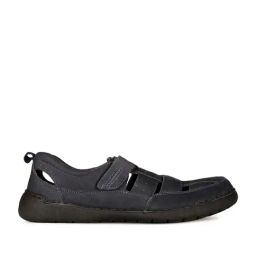 Hush Puppies by Bata Men's Navy Fisherman Sandals-image-74