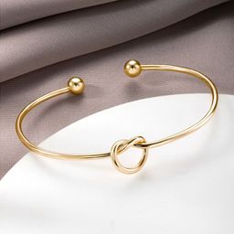 Peora Gold Plated Cuff Bracelet-image-0