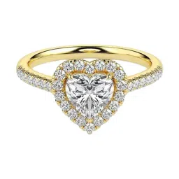 Fiona Diamonds Lab Grown Diamond 18k (750) Yellow Gold Ring for Women-picture-45