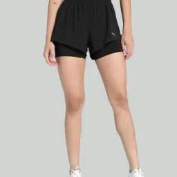 Puma Black Regular Fit Sports Shorts-picture-35
