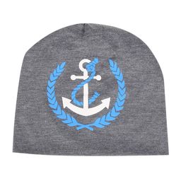 iSWEVEN Grey & White Printed Beanie-image-17