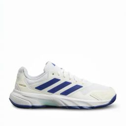 Adidas Men's CourtJam Control 3 White Tennis Shoes-picture-17