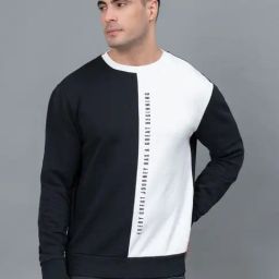 Red Tape Multi-Color Regular Fit Colorblock Sweatshirt-8