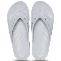 Crocs Men's Baya Grey Flip Flops-image-13