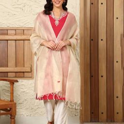 W Off White Dupatta-picture-24