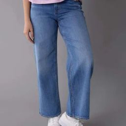 American Eagle Blue Cotton Regular Fit Jeans-image-84